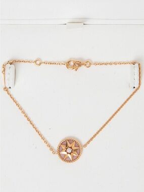 Christian Dior Rose des Vents Bracelet 18K/Diamond/Pink Opal